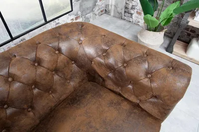 Produktbild von Sofagarnitur 3+2 Sitzer Neu Set Design Sofas Polster Couchen Leder Chesterfield