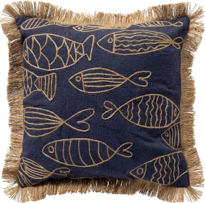 Productafbeelding van Dutch Decor kussensloop Nemo, 45x45 cm, blauw