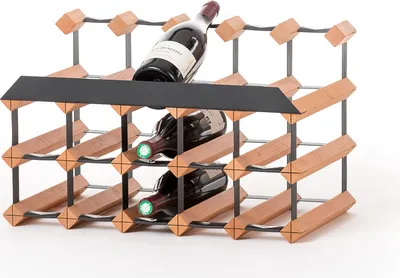 Zdjęcie produktu dla Raxi, Classix 5015TB Stojak na wino, buk, 15 butelek
