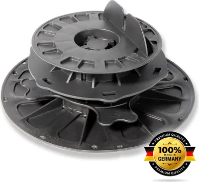 Produktbild von 1 Karton Justierbarer Balkenlager Premium mit Gefälleausgleich bis zu 5 % für Holz WPC Aluminium : 70–100 mm / 52 Stück