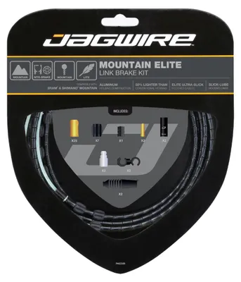 Produktbild von Jagwire Mountain Elite Link-Bremsset – schwarz