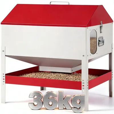 Immagine prodotto di Distributore automatico per mangime per polli (capacità: 36 kg)