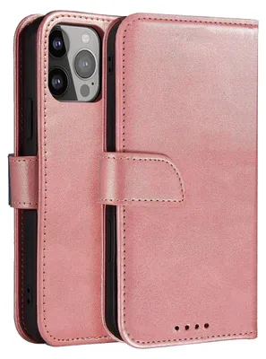 Image de Etui magnétique avec rabat pour Samsung Galaxy S25 - Rose