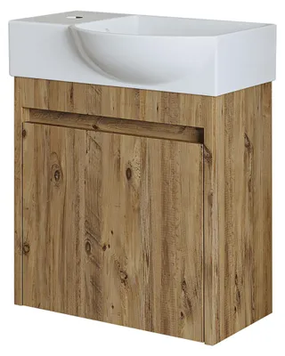 Produktbild von Roomart LEO Badmöbel-Set 2-teilig 46.5 cm breit,  Eiche