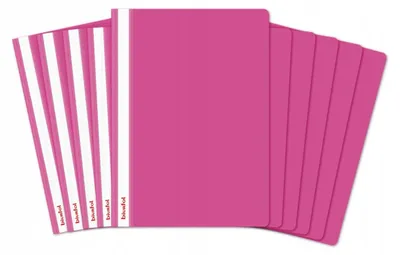 Produktbild von Biurfol PP Klemmmappe A4 Weich Pink, 10 Stück
