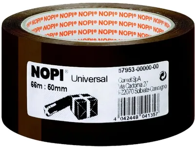 Produktbild von 36x NOPI Universal Kleberolle 50mm x 66m braun
