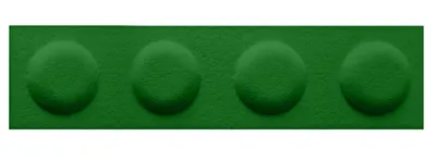 Produktbild von FOLTE 3D Wandpaneele 60x15 cm Filz - Blöcke, Kinderzimmer, flaschengrün Farbe