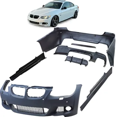 Produktbild von Sport Bodykit Stoßstange Schweller passt für 3er BMW E92 E93 10-13 Facelift LCI