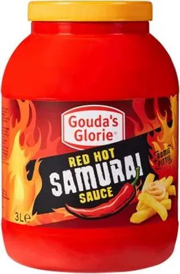 Zdjęcie produktu dla Gouda´s Glorie Red Hot Samurai Sauce 3l cremige Samourai Grillauce