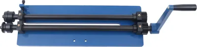 Obrázek produktu pro Kulatý ohýbač Ohýbačka 460mm Držák hran 1,2 mm Kapacita Obrubovací stroj se 6 sadami nástrojů Kulatý ohýbač Korálkovací stroj