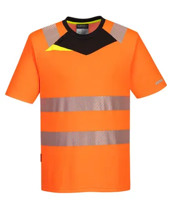 Productafbeelding van Portwest DX413 DX4 Veiligheid T-shirt, oranje/zwart, maat XXL