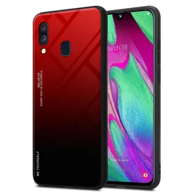 Produktbild von Cadorabo DE-151742, Samsung, Samsung Galaxy A40, Rot