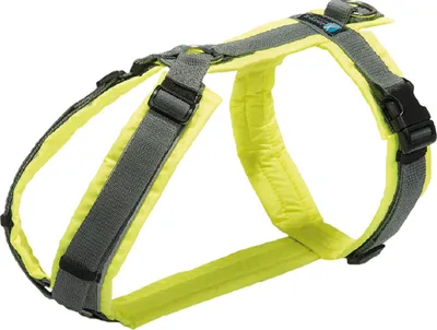 Produktbild von Brustgeschirr Protect - Hundebrustgeschirr - leuchtgelb/grau Gr.XXS