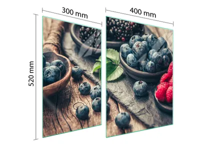 Obrázok produktu pre Sklenená ochranná doska na srdce 70x52