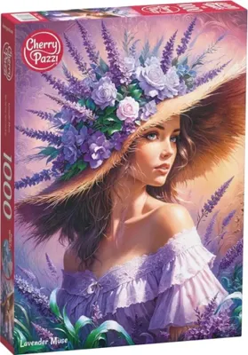 Produktbild von Puzzle 1000 CherryPazzi Lavender Muse 31094