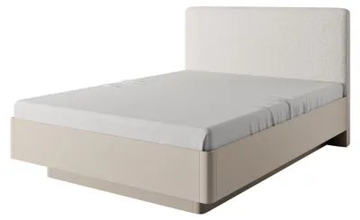 Immagine prodotto di Letto imbottito, 214 x 156,5 x 102,5 cm, solo struttura, senza materasso