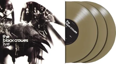 Immagine prodotto di The Black Crowes - Live (Edizione limitata) (Ristampa) (Colore oro metallizzato) (3 LP)
