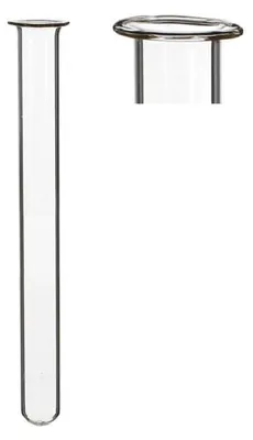 Produktbild von Reagenzgläser 1.5x15cm mit Ring (12 Stück) [IFS-29202]