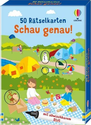 Produktbild von 50 Rätselkarten: Schau genau!