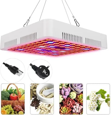 Image de Lampe de croissance LED Hydroponique à spectre complet pour plantes d'intérieur Fleur Bloom IP66 - EU Plug