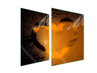 Immagine prodotto di Piastra Protettiva In Vetro Per Cuore 70X52 Cuore