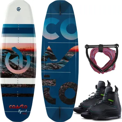 Coasto Topaz 140 Wakeboard + Fixations Maze Hantel - Package Flex - Neuf