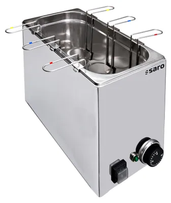 Immagine prodotto di Cuociuova Saro DAMO in acciaio inox con una capacità fino a 6 uova