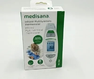 Produktbild von medisana TM 750 digitales 6in1 Fieberthermometer Ohrthermometer für Babys (21,99)