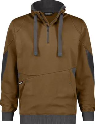 Produktbild von DASSY Sweatshirt STELLAR Pullover Gr. XL braun/anthrazit