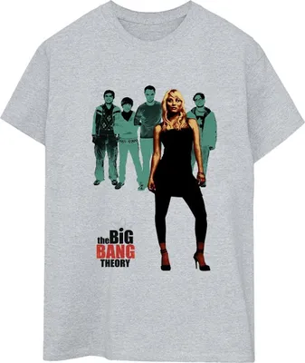 Produktbild von The Big Bang Theory - T-Shirt für Damen BI47769 (M) (Grau)