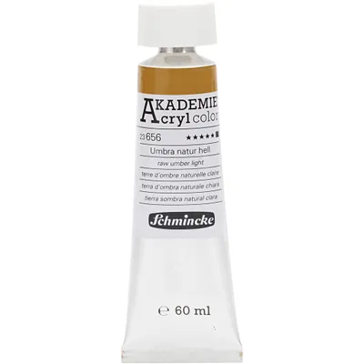 Produktbild von Schmincke AKADEMIE® Acrylfarbe, Umbra natur hell (656), Opak, , 60ml