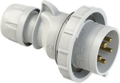 Produktbild von PCE CEE-Stecker 32A 5p 1h IP67 SHARK