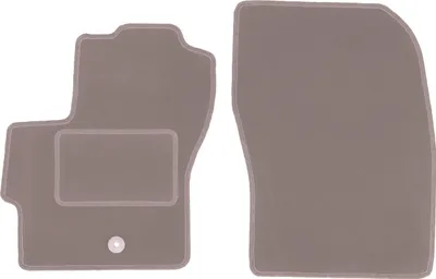 Obrázok produktu pre Velúrové koberčeky do auta pre Mazda 3 I BK hatchback (2003-2009) - béžové LUX predné koberčeky (2 ks)