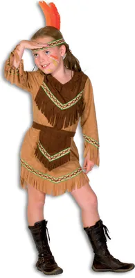 Produktbild von L3100840-104 Mädchen Kriegerin-Kostüm Kleid Gr.104