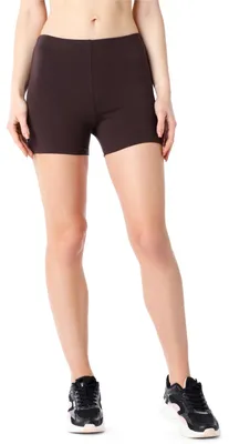 Image de Leggings courts pour femme Bellivalini en Coton BLV50-186 (marron, M)