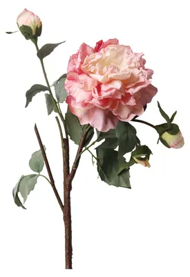 Produktbild von Künstliche Pfingstrosen mit biegsamen Stielen, verstellbar, s Bouquet aus realistischen Seidenblütenblättern, Heimdekoration für Wohnzimmer, Esszimmer, Tischdekoration