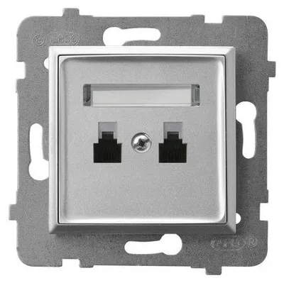 Obrázok produktu pre Ospel GPT-2UR/m/18, Strieborná, IP20, 71 mm, 33 mm, 71 mm, 140 mm
