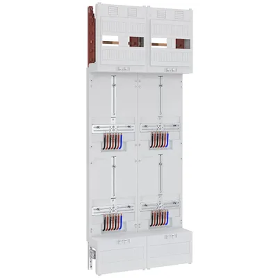 Produktbild von ABN Zählerplatz 3Pkt 4Z Z28ZZ4500 m.Klemmstein