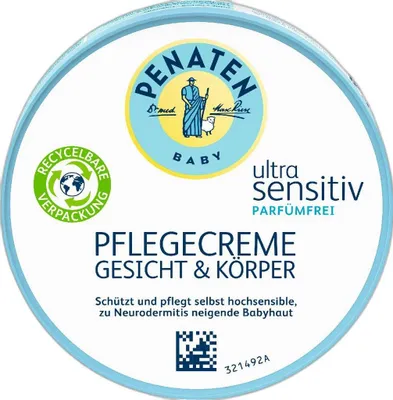 Produktbild von Penaten Ultra Sensitive 100 ml Gesichts- und Körperpflegecreme für Kinder