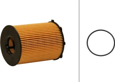 Produktbild von Ölfilter-Einsatz Ø 65 mm HELLA IAM-Expertise passend für u.a. PEUGEOT 208