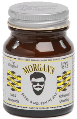 Obrázok produktu pre Morgan's Vosk na fúzy Beard & Moustache Wax, 50 g