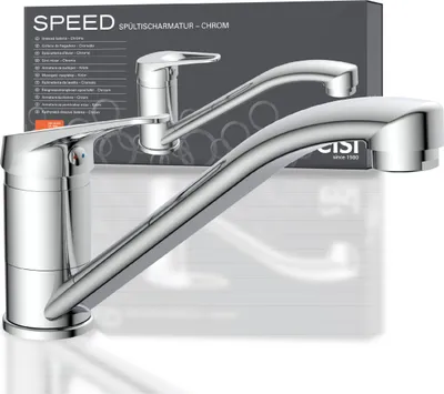 Obrázek produktu pro eisl kuchyňská baterie SPEED, 360° otočná kuchyňská baterie, kuchyňská baterie, chrom