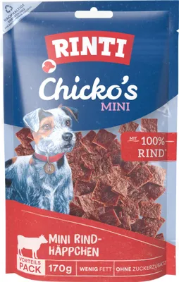 Produktbild von Rinti Chicko Mini Rind 170 g