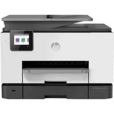 Image de Imprimante multifonction HP OfficeJet Pro 9020, couleur, sans fil, avec impression recto verso ; copieur, scanner, jet d'encre thermique, impression couleur, 4800 x 1200 DPI, format A4, impression directe, en noir et blanc