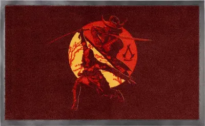 Produktbild von Assassin's Creed Shadows Doormat "Red Sun"