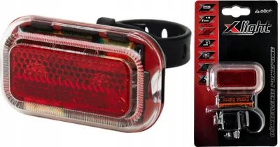 Image de Feu arrière de vélo à LED X-LIGHT 3209 avec piles