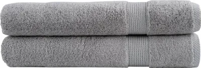 Produktbild von Premium Handtücher SOLUND 2 Stk. Grau 100x200 cm 600 g/m²