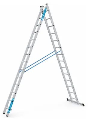 Zdjęcie produktu dla Drabina kombinowana 2 x 14 szczebli Z 300 42574