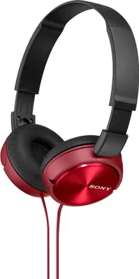 Produktbild von Sony MDR-ZX310AP, Kabelgebunden, 10 - 24000 Hz, Anrufe/Musik, 125 g, Kopfhörer, Rot