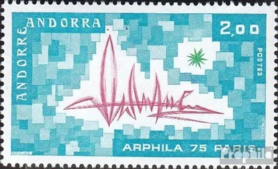 Produktbild von Briefmarken Andorra - Französische Post 1975 Mi 269 (kompl.Ausg.) postfrisch Briefmarkenausstellung